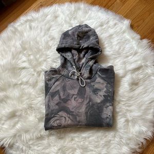 obey rose hoodie